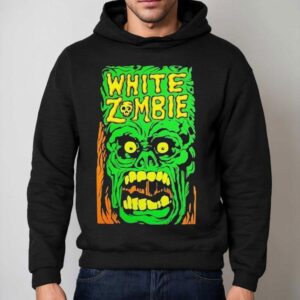 White Zombie Monster Yell Shirt 2 White Zombie Monster Yell Hoodie