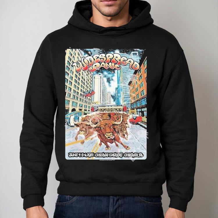 Widespread Panic Chicago Illinois 2025 Tour At Chicago Theatre On June 4 5 6 2025 Shirt Widespread Panic Chicago Illinois 2025 Tour At Chicago Theatre On June 4 5 6 2025 Shirt