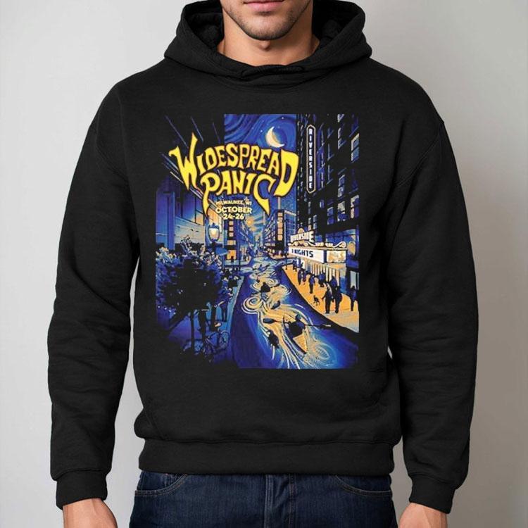 Widespread Panic Three Nights In Milwaukee At Milwaukee Riverside Theater On October 24-26 2025 Shirt Widespread Panic Three Nights In Milwaukee At Milwaukee Riverside Theater On October 24-26 2025 Shirt