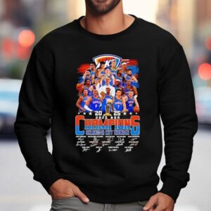Nba Finals Champions Oklahoma City Thunder Signatures Team Sweatshirt
