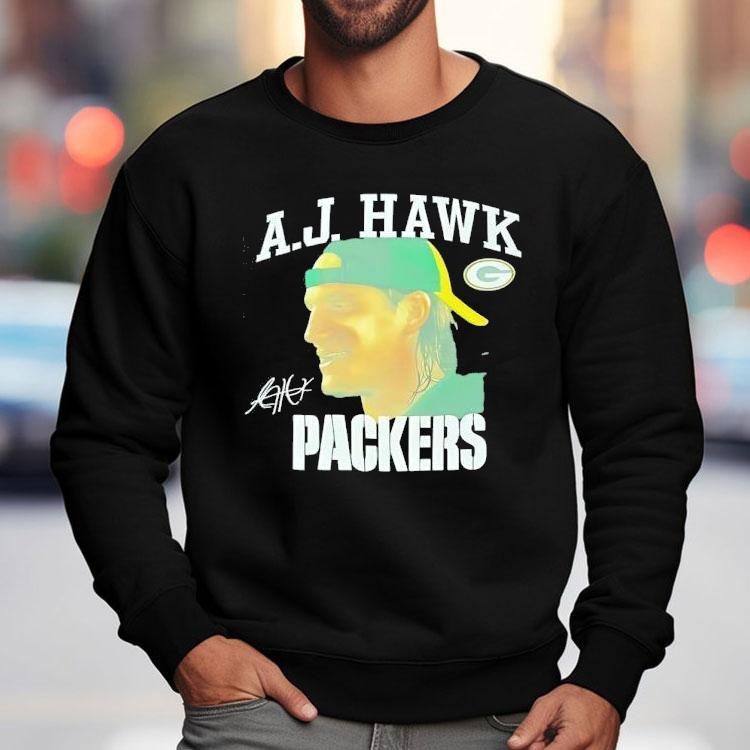 Aj Hawk Green Bay Packers Signature Shirt Aj Hawk Green Bay Packers Signature Shirt