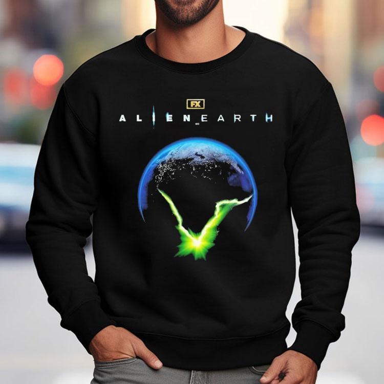 Alien Earth Cracked Earth Shirt Alien Earth Cracked Earth Shirt