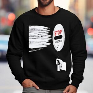 Anti Nuclear Movement House X Peter Kennard Stop Children Sweatshirt