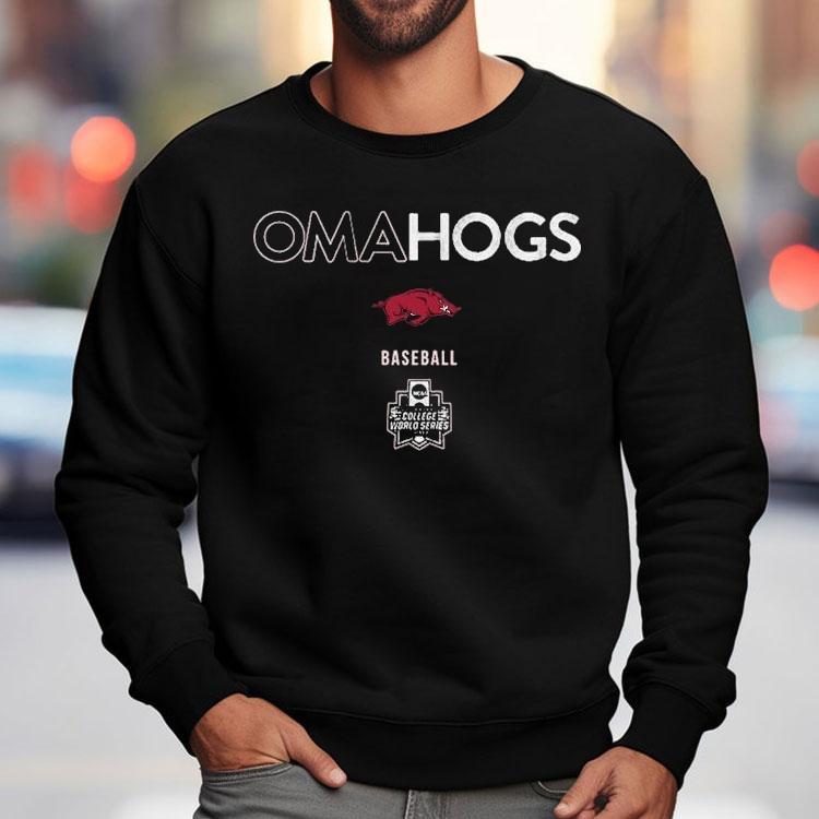 Arkansas Razorbacks Omahogs 2025 Ncaa Baseball College World Series Shirt Arkansas Razorbacks Omahogs 2025 Ncaa Baseball College World Series Shirt