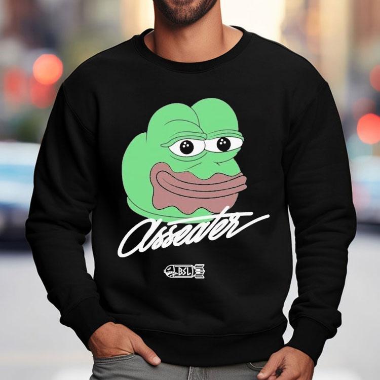 Asseater Frog Pepe Dom Mazzetti Shirt Asseater Frog Pepe Dom Mazzetti Shirt