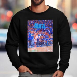 Aura Shai Gilgeous-alexander Oklahoma City Thunder Basketball Shirt 3 Aura Shai Gilgeous Alexander Oklahoma City Thunder Basketball Sweatshirt