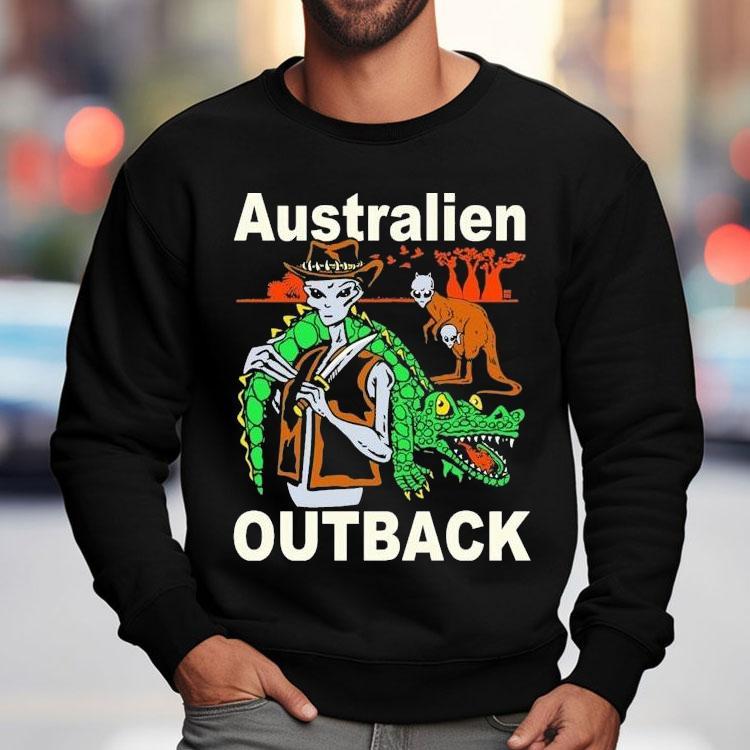 Australien Outback Gator Knife Shirt Australien Outback Gator Knife Shirt