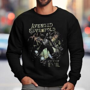 Avenged Sevenfold Evil Never Dies City Of Evil Th Anniversary Sweatshirt