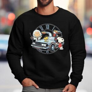 Back To The Future Style Of Peanuts Shirt 3 Back To The Future Style Of Peanuts Sweatshirt
