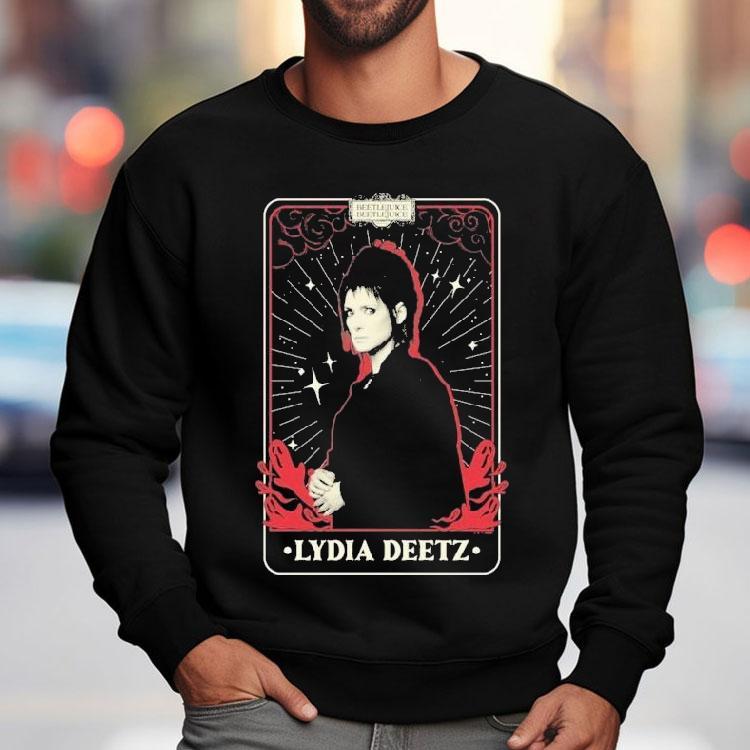 Beetlejuice Beetlejuice Lydia Deetz Tarot Card Shirt Beetlejuice Beetlejuice Lydia Deetz Tarot Card Shirt