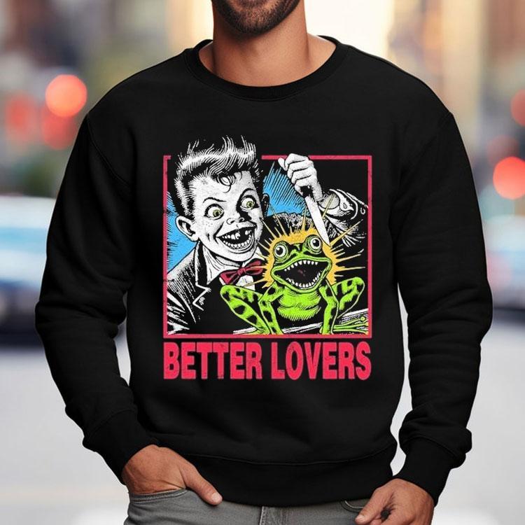 Better Lovers Melvins Frog Shirt Better Lovers Melvins Frog Shirt