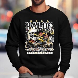 Bill Balog Racing North Pole Nightmare Back In Black Sweatshirt