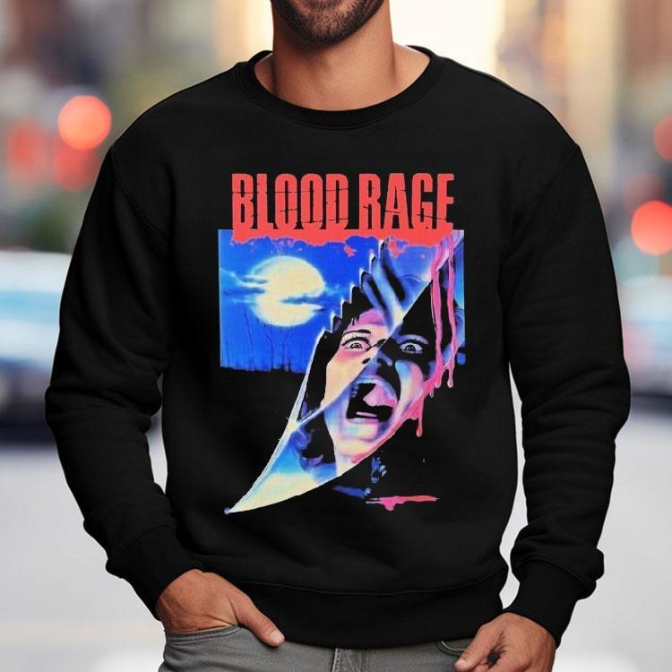 Blood Rage Knife Horror Movie Shirt Blood Rage Knife Horror Movie Shirt