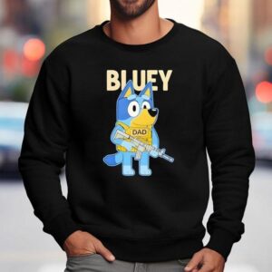 Bluey Military Tactical Dad Sweatshirt