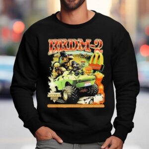 Brdm-2 Monster Truck Kommando Shirt 3 Brdm Monster Truck Kommando Sweatshirt