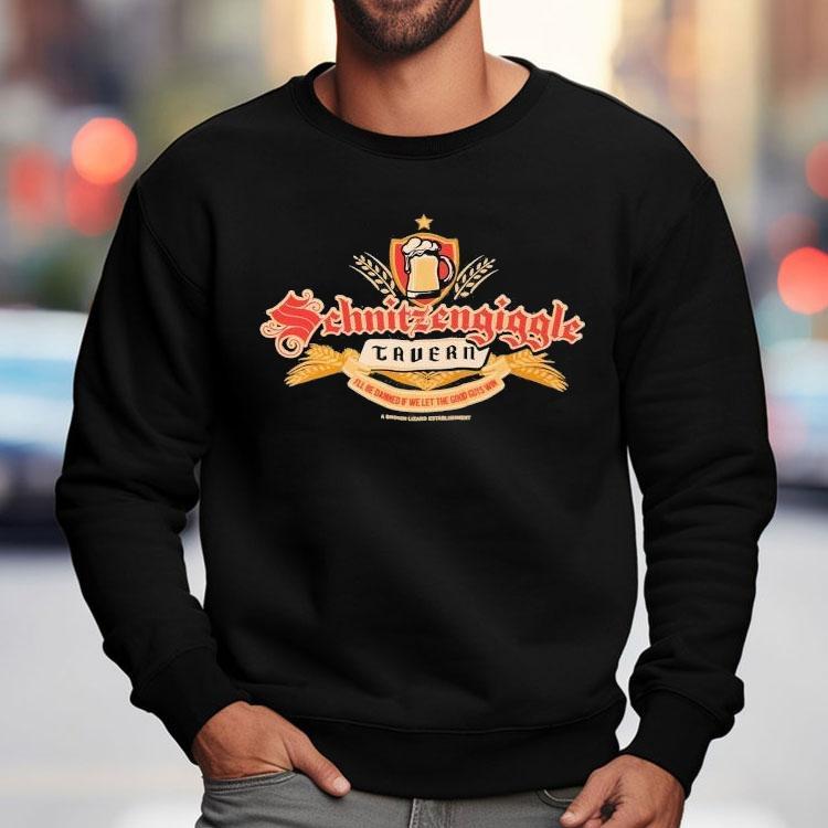 Broken Lizard Schnitzengiggle Tavern I’ll Be Damned If We Let The Good Guys Win Shirt Broken Lizard Schnitzengiggle Tavern I’ll Be Damned If We Let The Good Guys Win Shirt