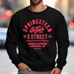 Bruce Springsn And The E Street Band Show Liverpool 2025 Shirt 3 Bruce Springsn And The E Street Band Show Liverpool Sweatshirt