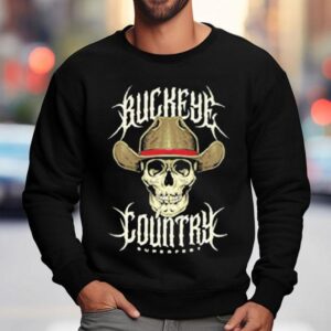 Buckeye Country Superfest 2025 Cowboy Skull Shirt 3 Buckeye Country Superfest Cowboy Skull Sweatshirt
