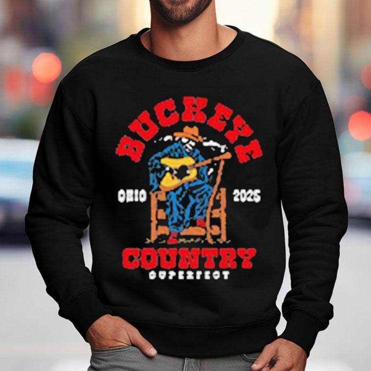 Buckeye Country Superfest Grim Reaper Guitar Ohio 2025 Shirt Buckeye Country Superfest Grim Reaper Guitar Ohio 2025 Shirt