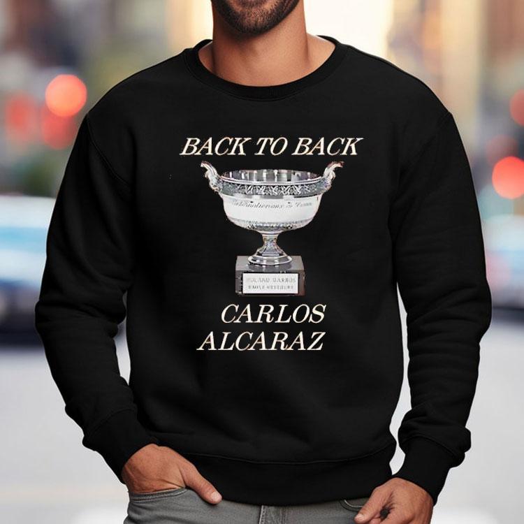 Carlos Alcaraz Back To Back Champions 2025 Shirt Carlos Alcaraz Back To Back Champions 2025 Shirt