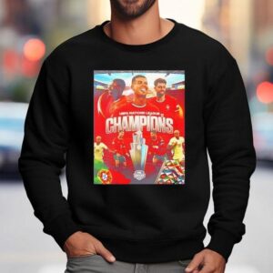 Celebrates Portugal The Champions Uefa Nations League Champion 2025 Shirt 3 Celebrates Portugal The Champions Uefa Nations League Champion Sweatshirt