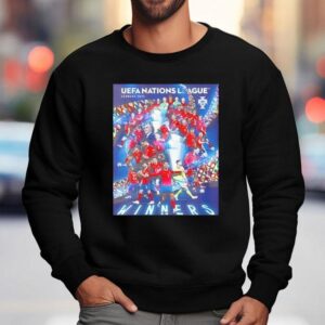 Celebrates Winners Portugal Wins Uefa Nations League Germany Sweatshirt