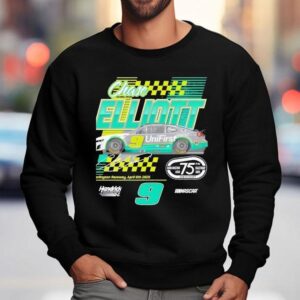 Chase Elliott #9 Unifirst Darlington Throwback Signature Shirt 3 Chase Elliott Unifirst Darlington Throwback Signature Sweatshirt