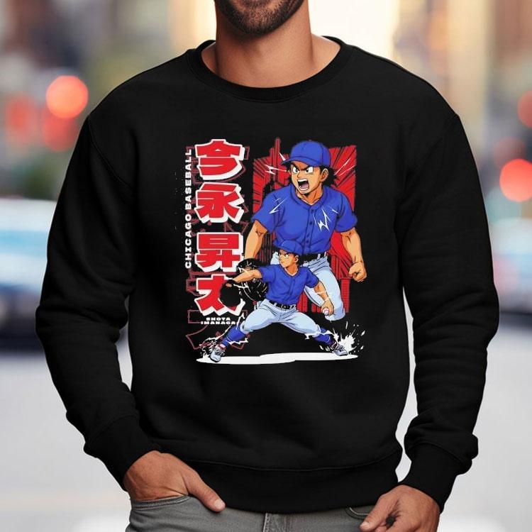 Chicago Cubs Shota Imanaga Japanese Anime Shirt Chicago Cubs Shota Imanaga Japanese Anime Shirt