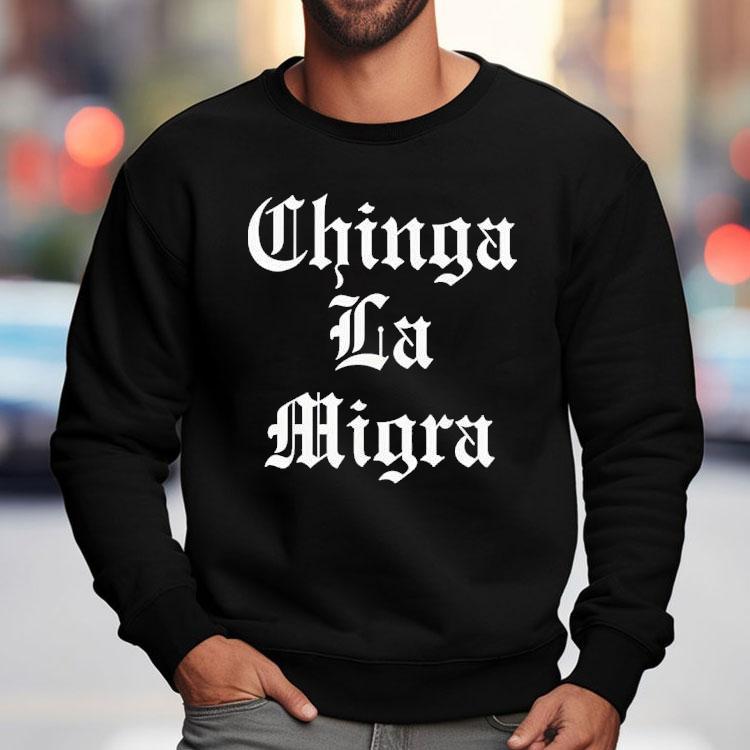 Chinga La Migra Gothic Resist Ice Out Shirt Chinga La Migra Gothic Resist Ice Out Shirt