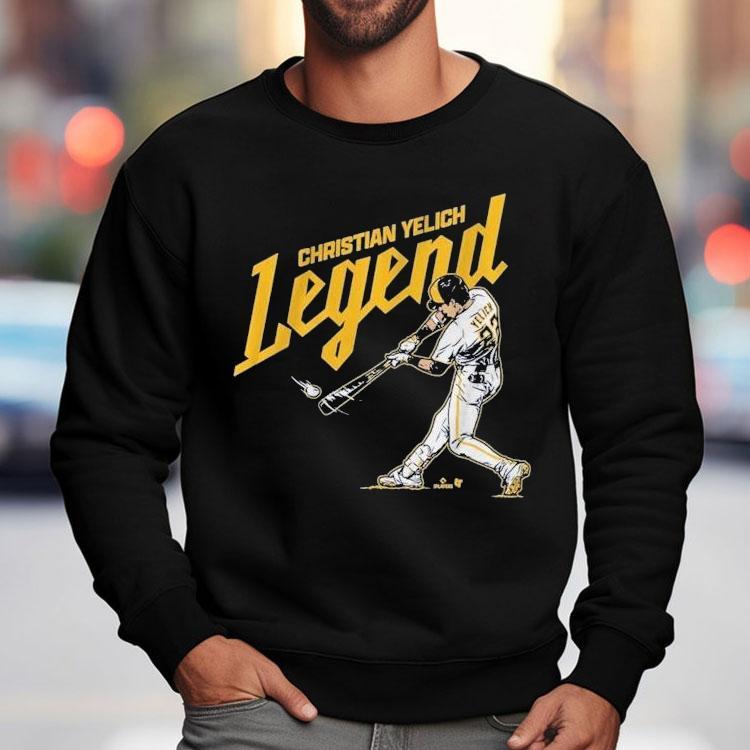 Christian Yelich Milwaukee Brewers Legend Shirt Christian Yelich Milwaukee Brewers Legend Shirt