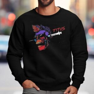 Christopher Titus Zero Side Effects Skull Sweatshirt