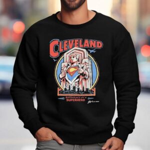 Cleveland Birthplace Of A Superhero Guardian Shirt 3 Cleveland Birthplace Of A Superhero Guardian Sweatshirt