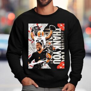 Cleveland Browns Thank You To Nick Chubb For Giving Your All To City And Team Shirt 3 Cleveland Browns Thank You To Nick Chubb For Giving Your All To City And Team Sweatshirt