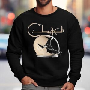 Clutch Self-titled Astronaut Helmet Shirt 3 Clutch Self Titled Astronaut Helme Sweatshirt