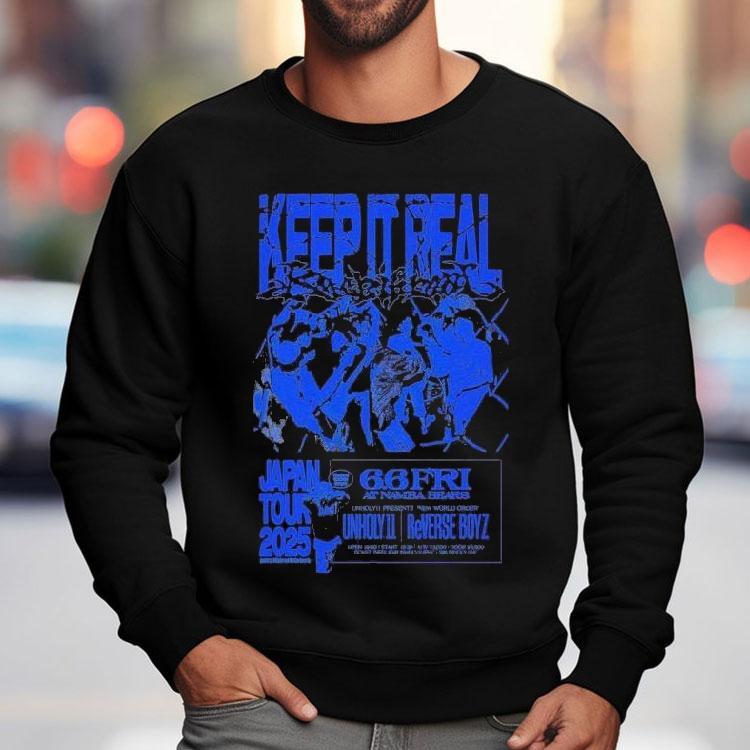 Counterparts Keep It Real Japan Tour 2025 Shirt Counterparts Keep It Real Japan Tour 2025 Shirt