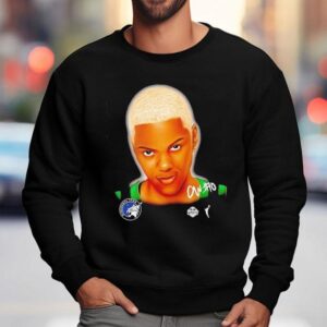 Courtney Williams Face Minnesota Lynx Basketball Graphic Sweatshirt