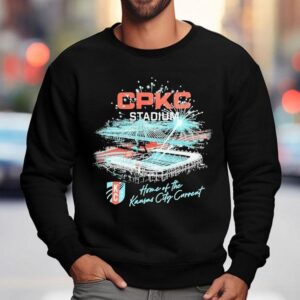 Cpkc Stadium Fireworks Home Of The Kansas City Curren Sweatshirt