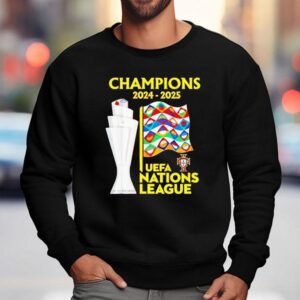 Cristiano Ronaldo Portugal Uefa Nations League Champions 2025 Shirt 3 Cristiano Ronaldo Portugal Uefa Nations League Champions Sweatshirt