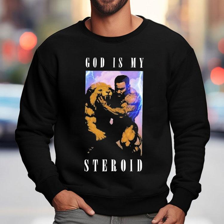 Ct Fletcher God Is My Steroid Lion Shirt Ct Fletcher God Is My Steroid Lion Shirt