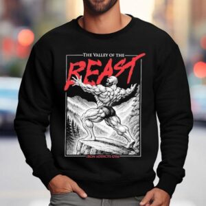 Ct Fletcher The Valley Of The Beast Iron Addicts Gym Shirt 3 Ct Fletcher The Valley Of The Beast Iron Addicts Gym Sweatshirt