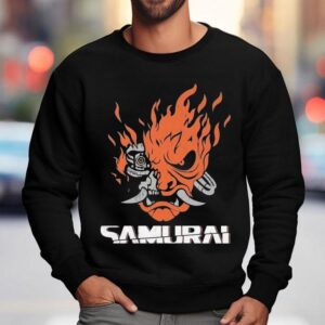 Cyberpunk 2077 Samurai Shirt 3 Cyberpunk Samurai Sweatshirt