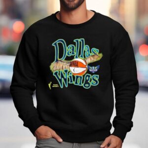Dallas Wings Basketball Neon Shirt 3 Dallas Wings Basketball Neon Sweatshirt