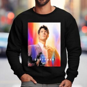 David Corenswet As Clark Kent July Dc Studios Superman Sweatshirt