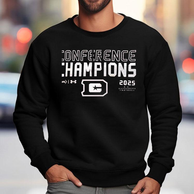 Dc Defenders Xfl Conference Champions 2025 Shirt Dc Defenders Xfl Conference Champions 2025 Shirt