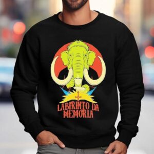 Dead Fish Camiseta Labirinto Da Memria Mamute Elephan Sweatshirt