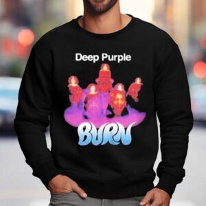 Deep Purple Burn Candle Sweatshirt