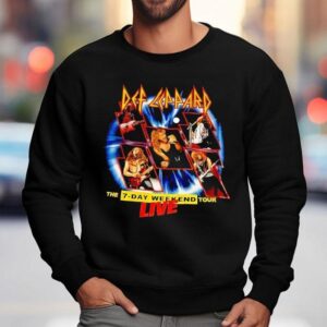 Def Leppard The Day Weekend Tour Live Sweatshirt