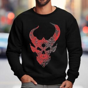 Demon Hunter Outlive Skull Sweatshirt