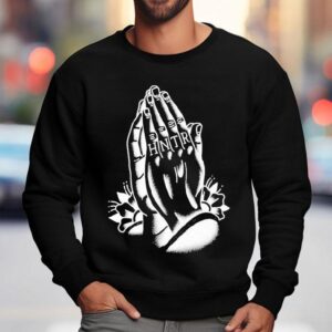Demon Hunter Praying Hands Shirt 3 Demon Hunter Praying Hands Sweatshirt
