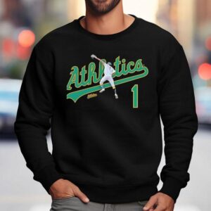 Denzel Clarke 1 Oakland Athletics 2025 Shirt 3 Denzel Clarke Oakland Athletics Sweatshirt